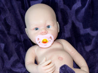 Thumbnail for Preemie Silicone Dolls Realistic Real Lifelike Micro Mini Baby Doll Full Body Reborn 12 inch 2.1lbs Platinum Weighted Babies Ecoflex Bathtub Fun