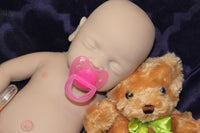 Thumbnail for Full Silicone Doll Squishy Body Reborn Platinum Silicone Dolls Realistic Newborn Real Lifelike Weighted Babies Bathtub Baby 18" 6.7 pounds