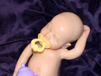 Thumbnail for Silicone Baby Doll Full Body Reborn Preemie 13" 2.3lbs Platinum Silicone Dolls Realistic Real Lifelike Weighted Babies Ecoflex Bathtub Baby