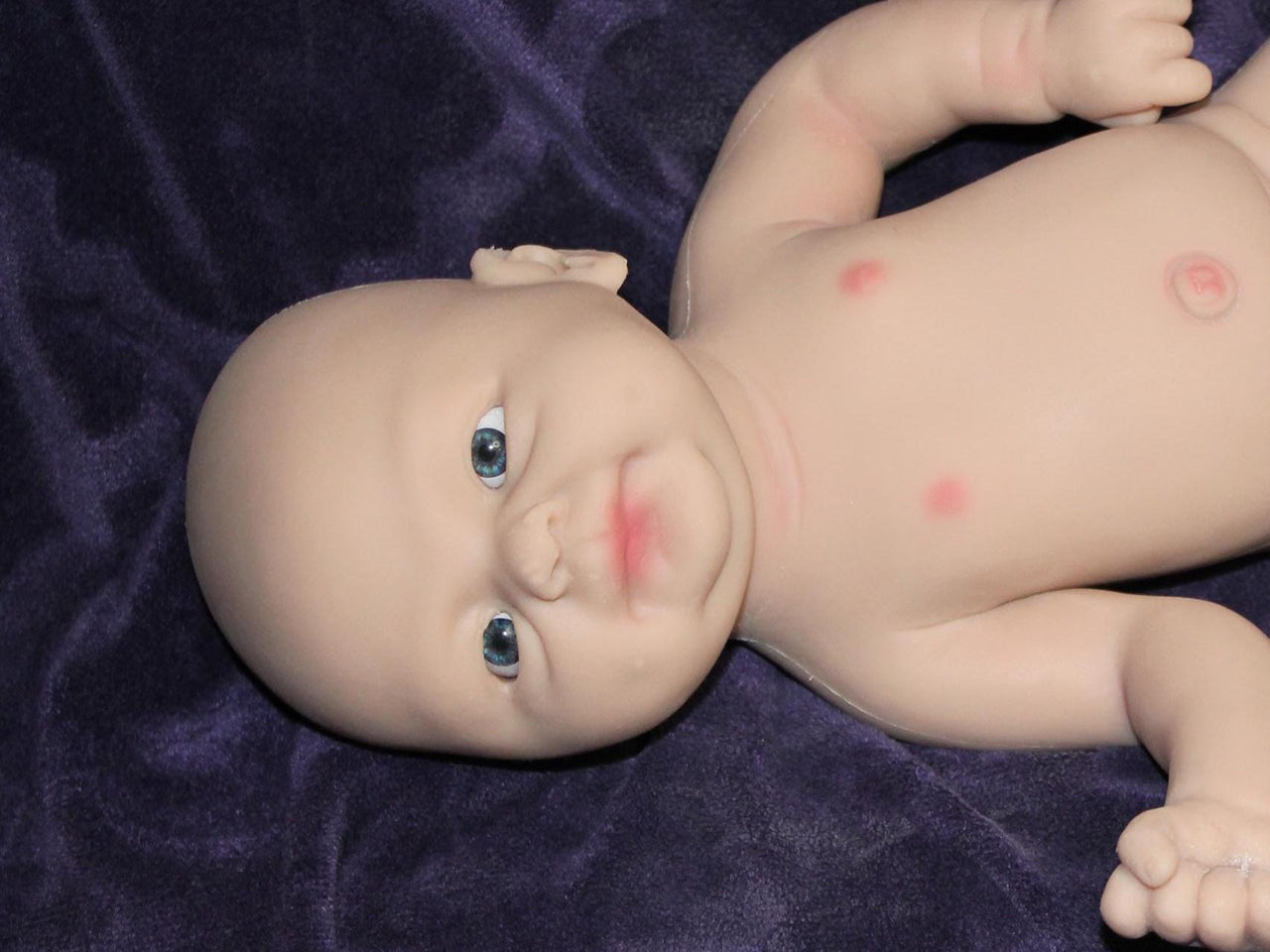 Full Silicone Doll Squishy Body Reborn Platinum Silicone Dolls Realistic Newborn Real Lifelike Weighted Babies Bathtub Baby 14 inches 3.2 pounds