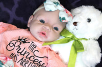 Thumbnail for Full Silicone Doll 7.3 Pounds 19 inch Squishy Body Ready To Ship Reborn Platinum Silicone Dolls Realistic Real Lifelike Weighted Babies New