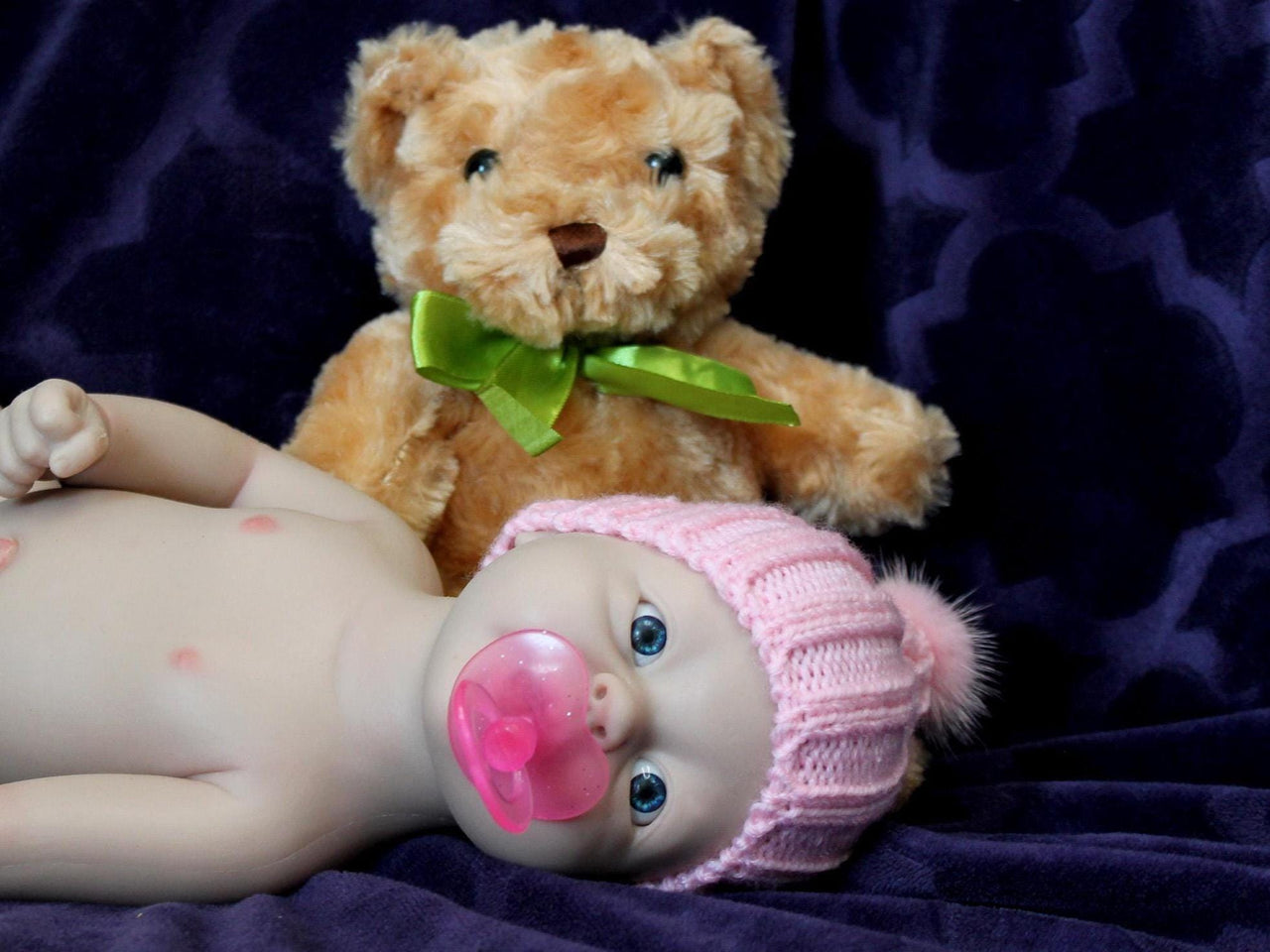 Full Silicone Doll Squishy Body Reborn Platinum Silicone Dolls Realistic Newborn Real Lifelike Weighted Babies Bathtub Baby 14 inches 3.5 pounds