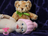 Thumbnail for Full Silicone Doll Squishy Body Reborn Platinum Silicone Dolls Realistic Newborn Real Lifelike Weighted Babies Bathtub Baby 14 inches 3.5 pounds