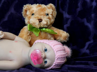 Thumbnail for Full Silicone Doll Squishy Body Reborn Platinum Silicone Dolls Realistic Newborn Real Lifelike Weighted Babies Bathtub Baby 14 inches 3.5 pounds