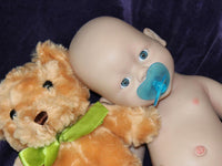 Thumbnail for Full Silicone Doll Squishy Body Reborn Platinum Silicone Dolls Realistic Newborn Real Lifelike Weighted Babies Bathtub Baby 14 inches 3.5 pounds