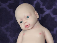 Thumbnail for Full Silicone Doll 7.3 Pounds 19 inch Squishy Body Ready To Ship Reborn Platinum Silicone Dolls Realistic Real Lifelike Weighted Babies