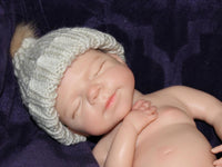 Thumbnail for pink polka dot 13 inch doll clothes, Silicone Baby Doll Full Body Reborn Preemie 13 inch 2.3lbs Platinum Silicone Dolls Realistic Real Lifelike Weighted Babies Ecoflex Bathtub Baby