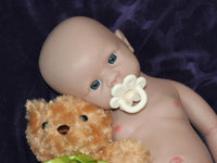Thumbnail for Full Silicone Doll 8.5 Pounds 20 inch Squishy Body Ready To Ship Reborn Platinum Silicone Dolls Realistic Real Lifelike Weighted Babies