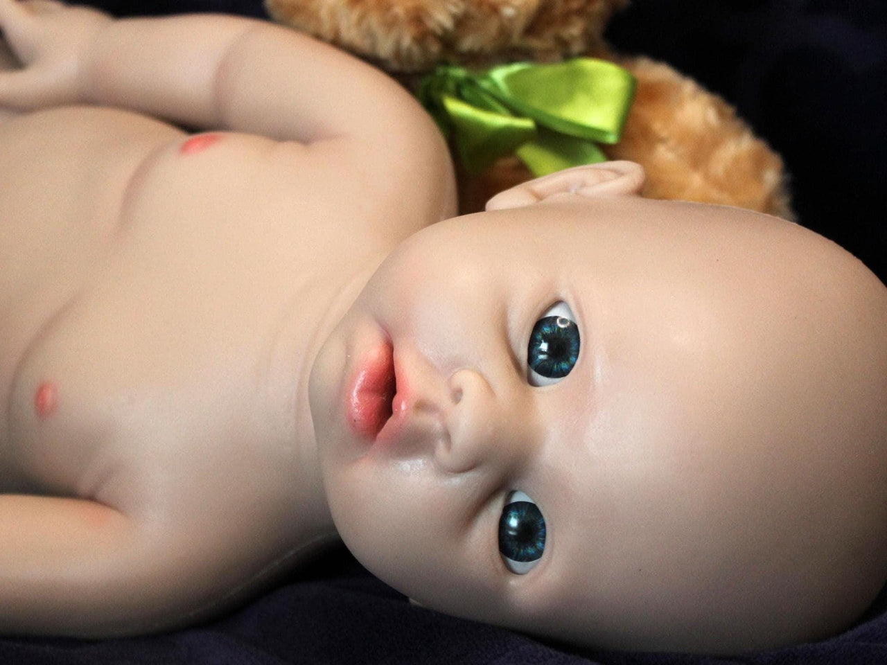 Full Silicone Doll 8.5 Pounds 20 inch Squishy Body Ready To Ship Reborn Platinum Silicone Dolls Realistic Real Lifelike Weighted Babies