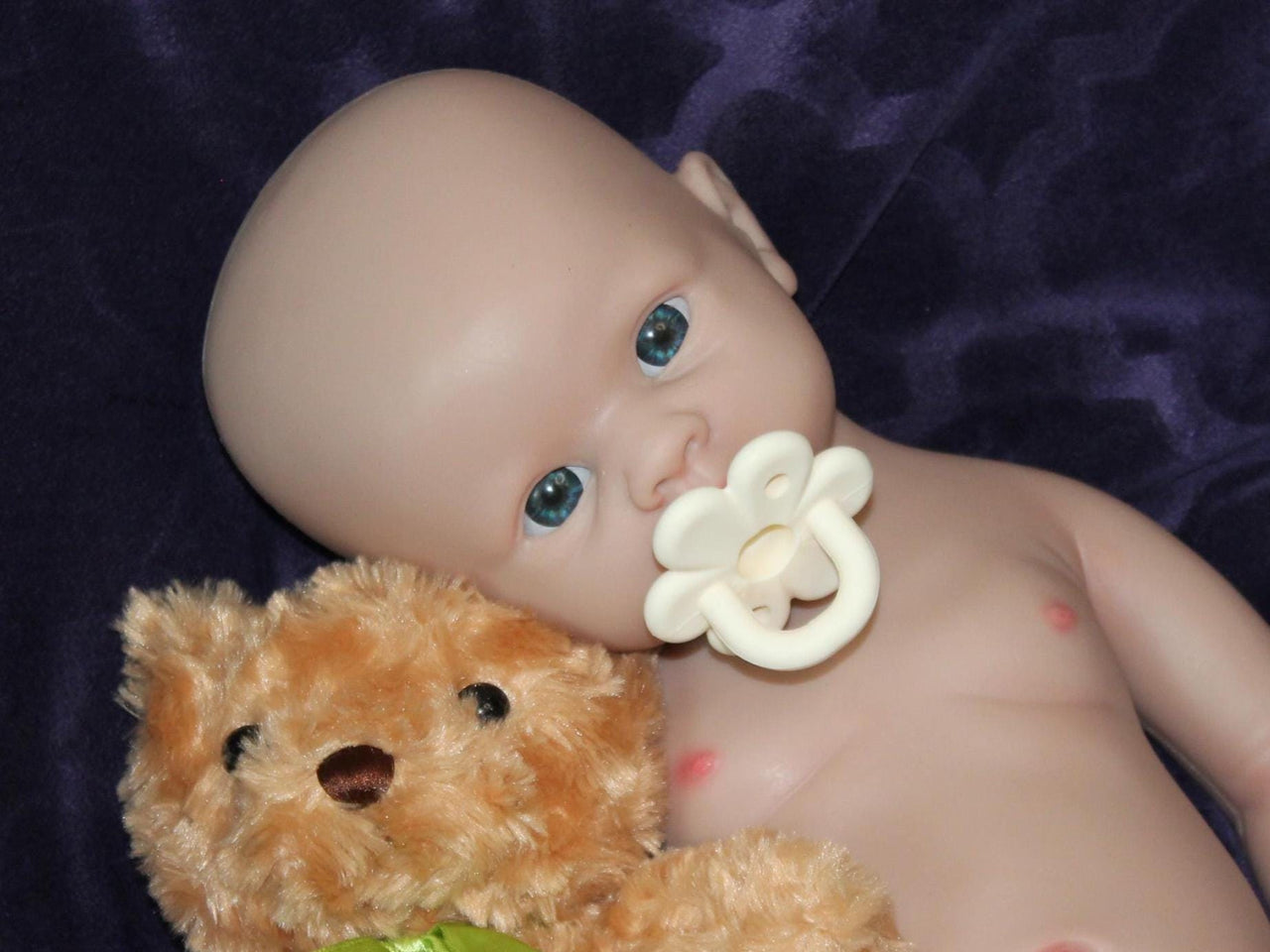 Full Silicone Doll 8.5 Pounds 20 inch Squishy Body Ready To Ship Reborn Platinum Silicone Dolls Realistic Real Lifelike Weighted Babies