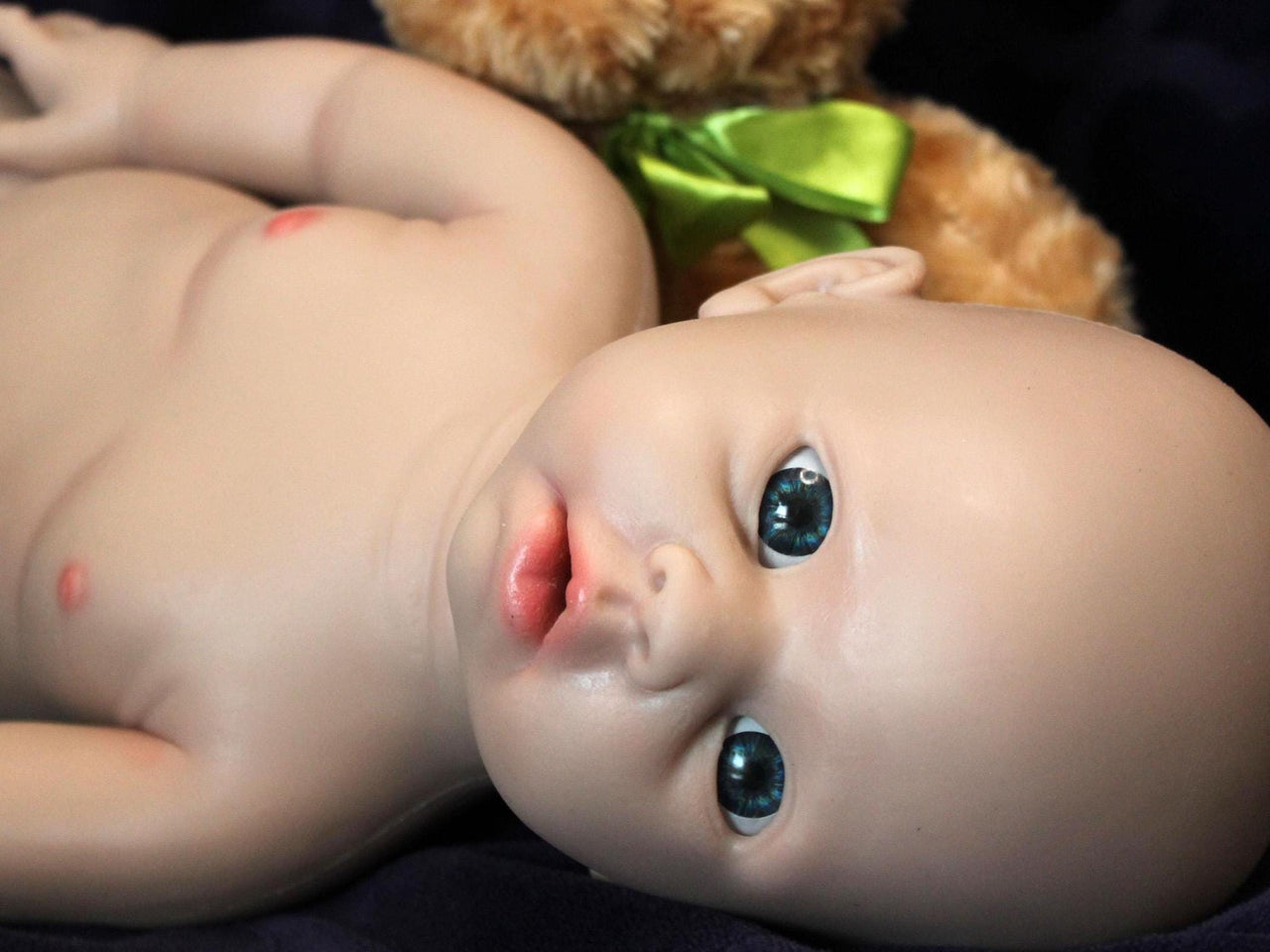 Full Silicone Doll 8.5 Pounds 20 inch Squishy Body Ready To Ship Reborn Platinum Silicone Dolls Realistic Real Lifelike Weighted Babies