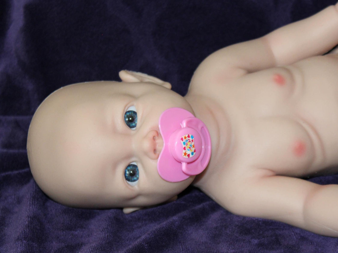 Full Silicone Doll Squishy Body Reborn Platinum Silicone Dolls Realistic Newborn Real Lifelike Weighted Babies Bathtub Baby 17 inches 5.3 pounds