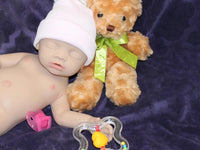 Thumbnail for Full Silicone Doll Squishy Body Reborn Platinum Silicone Dolls Realistic Newborn Real Lifelike Weighted Babies Bathtub Baby 18" 6.7 pounds