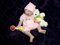Thumbnail for Realistic Platinum Silicone Baby Doll – 17
