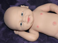 Thumbnail for Full Silicone Doll Squishy Body Reborn Platinum Silicone Dolls Realistic Newborn Real Lifelike Weighted Babies Bathtub Baby 14 inches 3.2 pounds