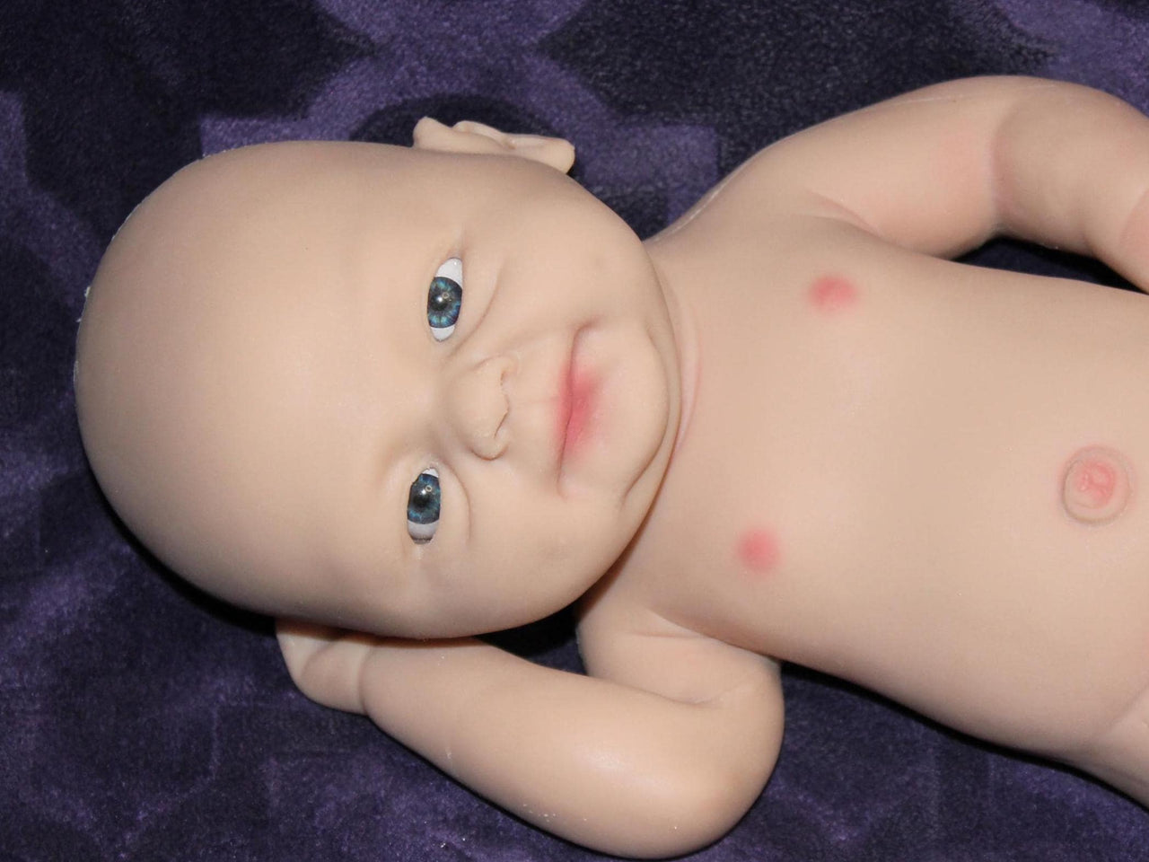 Full Silicone Doll Squishy Body Reborn Platinum Silicone Dolls Realistic Newborn Real Lifelike Weighted Babies Bathtub Baby 14 inches 3.2 pounds