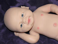 Thumbnail for Full Silicone Doll Squishy Body Reborn Platinum Silicone Dolls Realistic Newborn Real Lifelike Weighted Babies Bathtub Baby 14 inches 3.2 pounds
