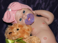 Thumbnail for Full Silicone Doll Squishy Body Reborn Platinum Silicone Dolls Realistic Newborn Real Lifelike Weighted Babies Bathtub Baby 18 inches 6 pounds