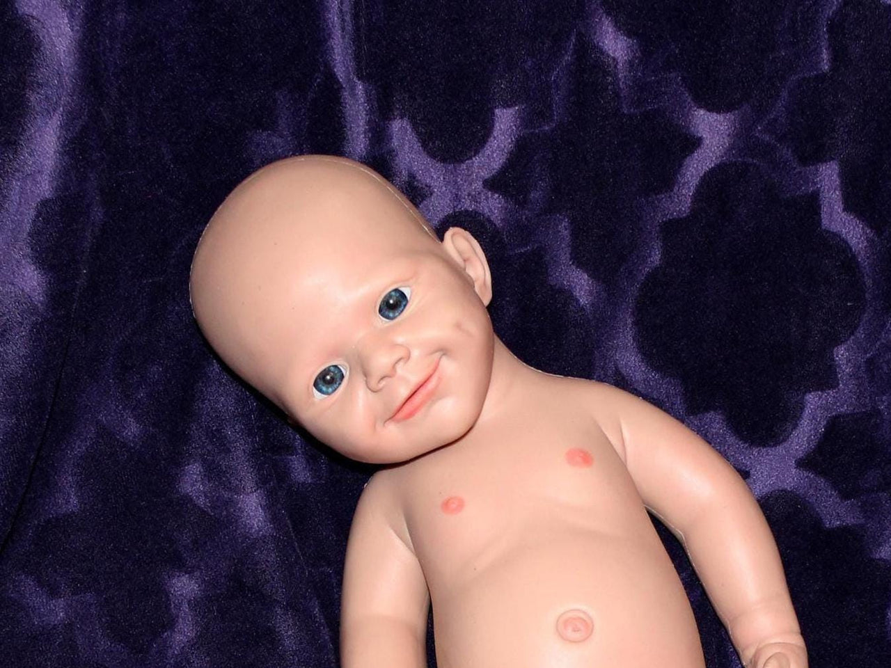Full Silicone Doll Squishy Body Reborn Platinum Silicone Dolls Realistic Newborn Real Lifelike Weighted Babies Bathtub Baby 18 inches 6 pounds