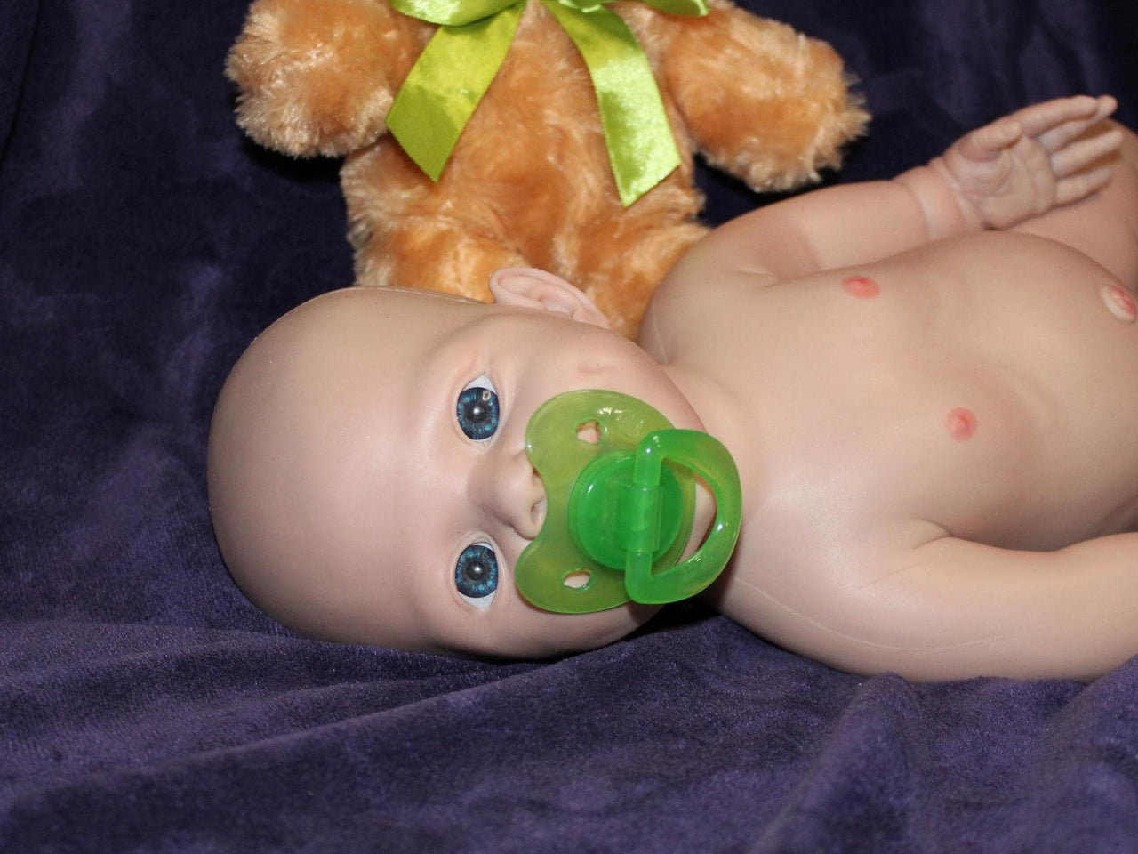 Full Silicone Doll Squishy Body Reborn Platinum Silicone Dolls Realistic Newborn Real Lifelike Weighted Babies Bathtub Baby 18 inches 6 pounds