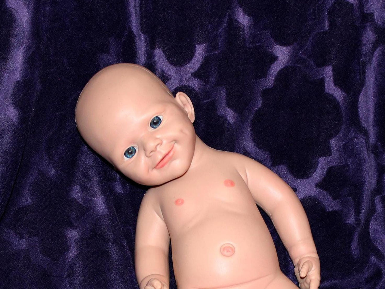 Full Silicone Doll Squishy Body Reborn Platinum Silicone Dolls Realistic Newborn Real Lifelike Weighted Babies Bathtub Baby 18 inches 6 pounds