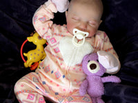 Thumbnail for 20 Inch Realistic Reborn Baby Doll Lifelike Newborn 8 lbs Weighted Soft Heavy Girl Boy Doll Child-Friendly Therapy and Children's First Doll