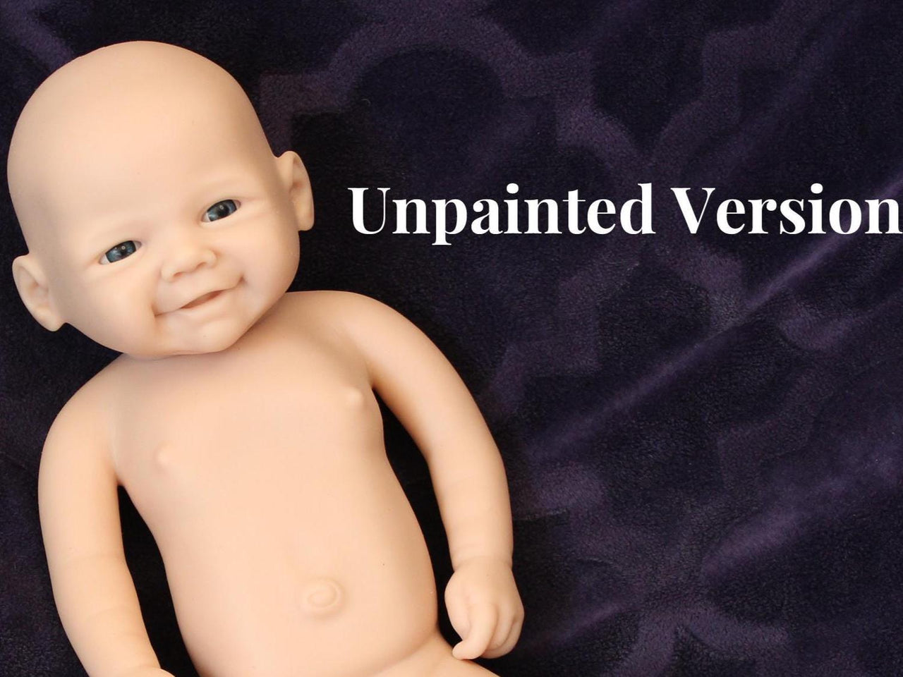 Silicone Baby Doll Full Body Reborn Preemie 13" 2.1lbs Platinum Silicone Dolls Realistic Real Lifelike Weighted Babies Ecoflex Bathtub Baby