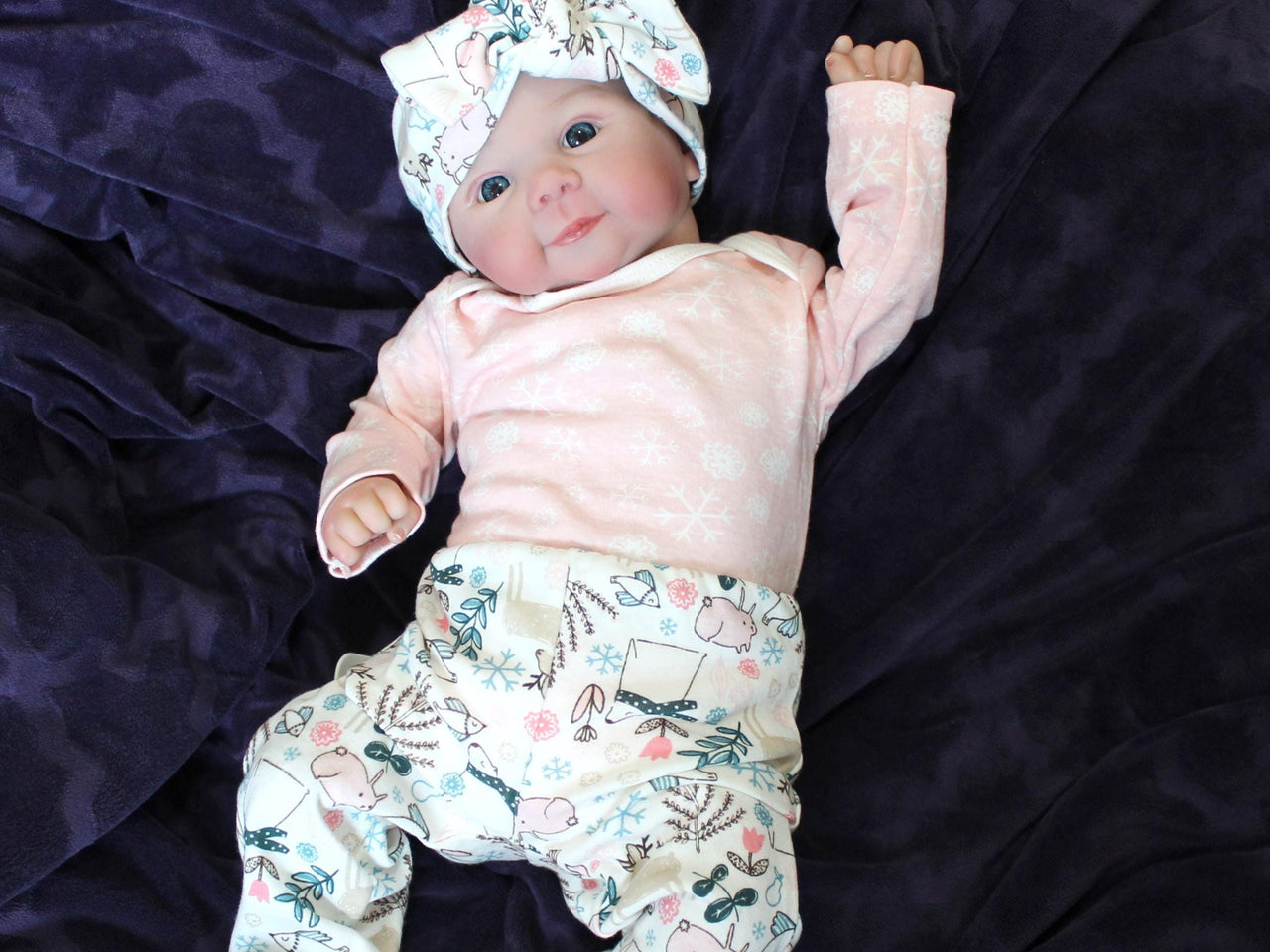 20 Inch Reborn Baby Doll | Weighted 4-6 Lbs Newborn Look | Magnetic Pacifier & Birth Certificate