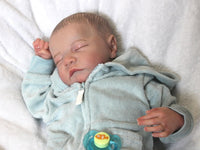 Thumbnail for Realistic Reborn Baby Doll: 19 Inch Handcrafted Vinyl, Weighted Cloth Body