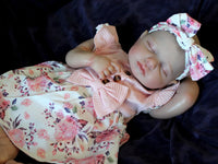 Thumbnail for Doll with rotating arms and a rotating head with a cloth body and vinyl limbs. The hair is painted on the head.