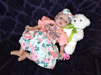 Thumbnail for Full Silicone Doll 7.3 Pounds 19 inch Squishy Body Ready To Ship Reborn Platinum Silicone Dolls Realistic Real Lifelike Weighted Babies