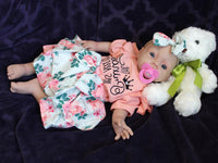 Thumbnail for Full Silicone Doll 7.3 Pounds 19 inch Squishy Body Ready To Ship Reborn Platinum Silicone Dolls Realistic Real Lifelike Weighted Babies