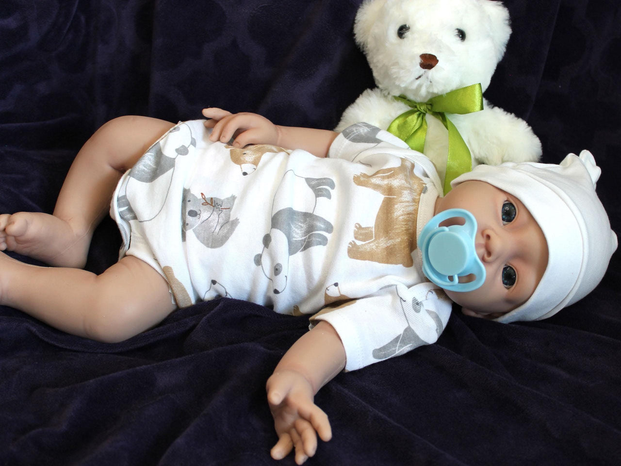 Full Silicone Doll 7.3 Pounds 19 inch Squishy Body Ready To Ship Reborn Platinum Silicone Dolls Realistic Real Lifelike Weighted Babies