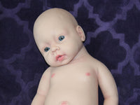 Thumbnail for Full Silicone Doll 7.3 Pounds 19 inch Squishy Body Ready To Ship Reborn Platinum Silicone Dolls Realistic Real Lifelike Weighted Babies