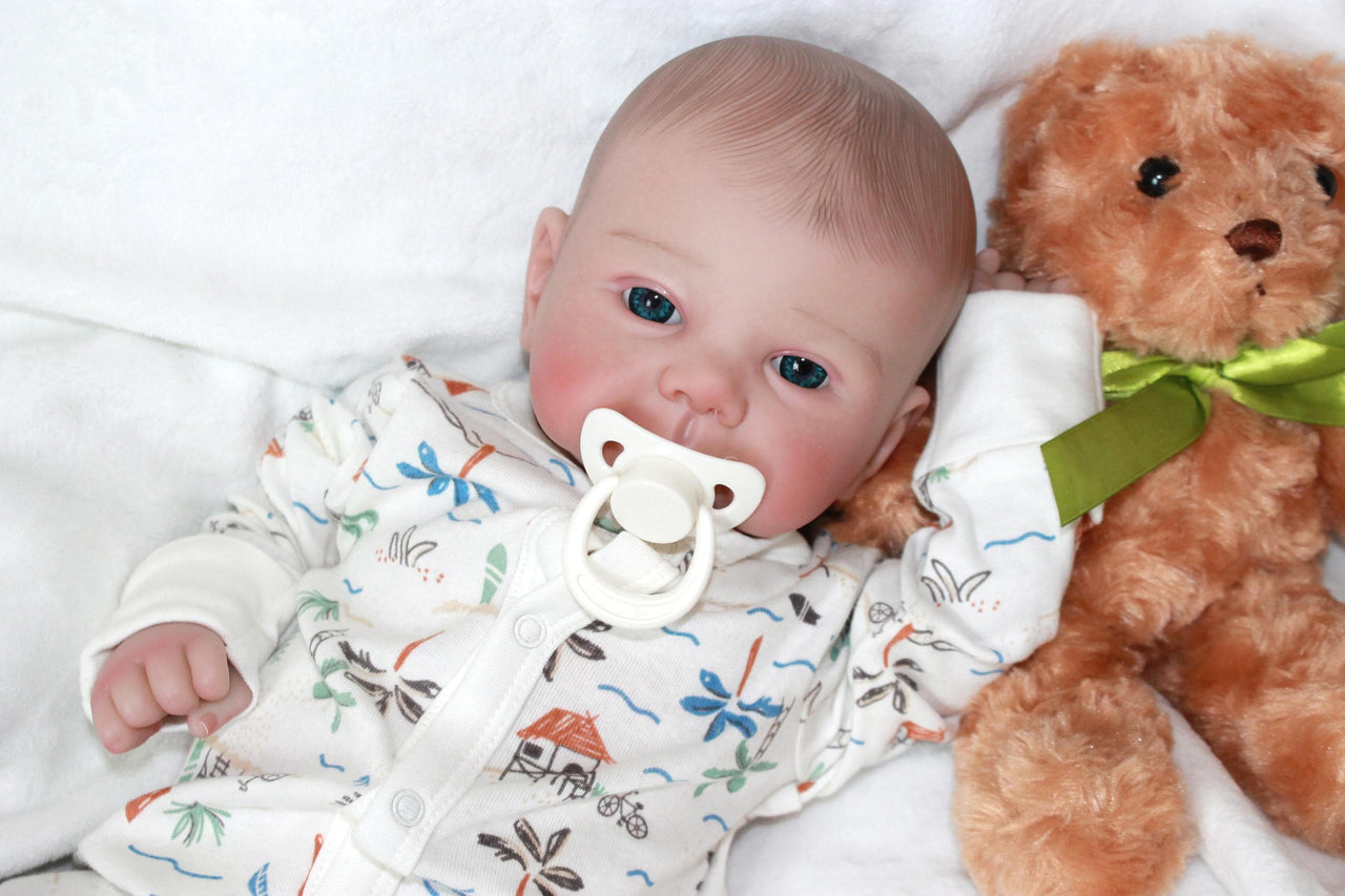 Lifelike Reborn Baby Doll: 20" Weighted Newborn, Child Friendly Gift