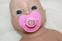Thumbnail for Mini Pacifier Custom Made for Preemie Dolls In My Shop, Custom Size Pink Paci