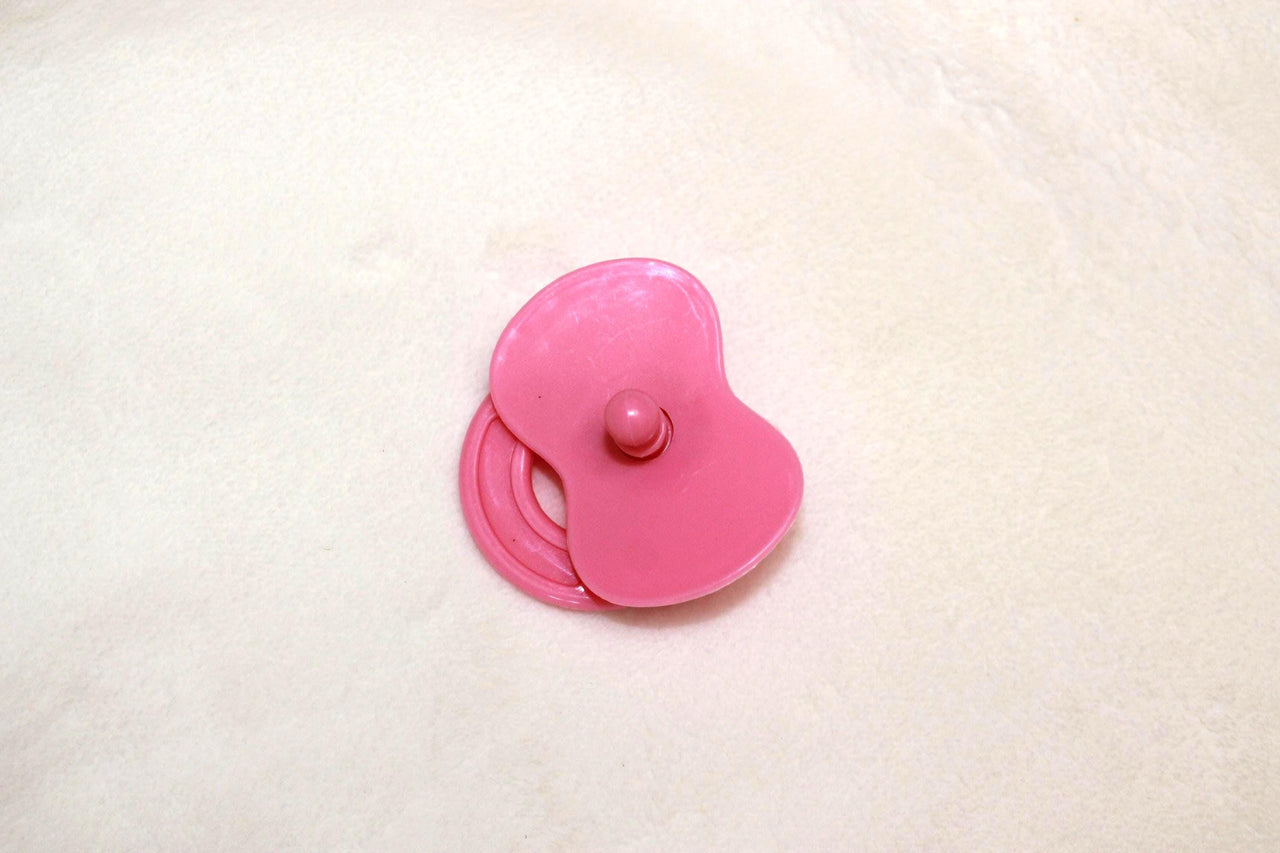 Mini Pacifier Custom Made for Preemie Dolls In My Shop, Custom Size Pink Paci