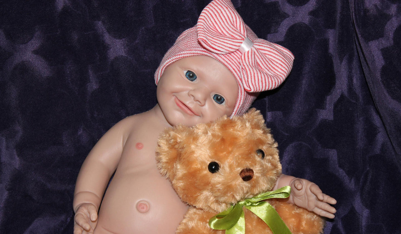 Full Silicone Doll Squishy Body Reborn Platinum Silicone Dolls Realistic Newborn Real Lifelike Weighted Babies Bathtub Baby 18 inches 6 pounds