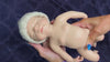 Silicone Baby Doll Full Body Reborn Preemie 13" 2.3lbs Platinum Silicone Dolls Realistic Real Lifelike Weighted Babies Ecoflex Bathtub Baby