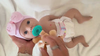 Full Platinum Silicone Reborn Doll: 20-inch Weighted Baby