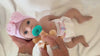 Full Platinum Silicone Reborn Doll: 20-inch Weighted Baby