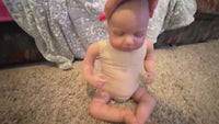 Realistic Reborn Baby Doll: 20" Hand-Painted Weighted Doll with Magnetic Pacifier