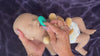 Full Silicone Reborn Baby Doll: 18" Weighted Newborn with Outfit