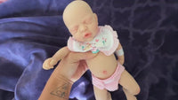 12" Full Silicone Reborn Baby Doll: Squishy Preemie Doll