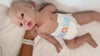Full Platinum Silicone Reborn Baby Doll: 19 Inch Weighted Lifelike Doll