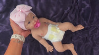 Full Silicone Reborn Baby Doll: Lifelike Weighted Newborn, 17"