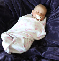 Thumbnail for Newborn REBORN BABY DOLL Realistic 20 inch 8 Pounds Heavy Life Size Real Weighted Vinyl Cloth Body Kids Childs First Play Dolls 6/7 Pounds