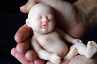 Thumbnail for Silicone Baby Doll Full Body Reborn Preemie 7