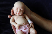 Thumbnail for Realistic Real Lifelike 12" Full Silicone Baby Doll Body Reborn Preemie 2.6lbs Platinum Silicone Dolls Weighted Babies Ecoflex Bathtub Kids