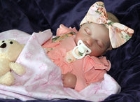 Thumbnail for Painted Finished Reborn 2 to 8 Pounds Lifelike Baby Doll 20” Weighted Newborn Baby Heavy Dolls For Children Child Friendly Gifts For Girls